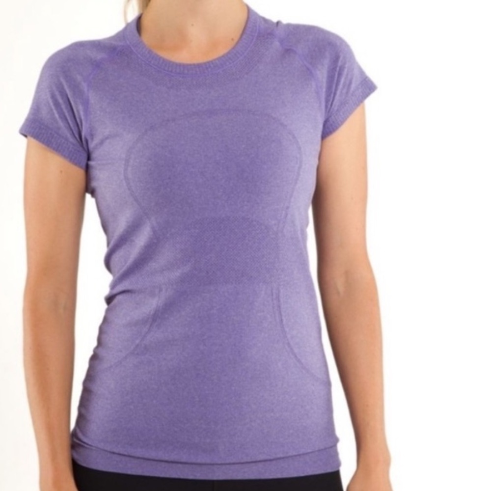 Lululemon Run Swiftly Tech Short Sleeve Persian Purple size 10